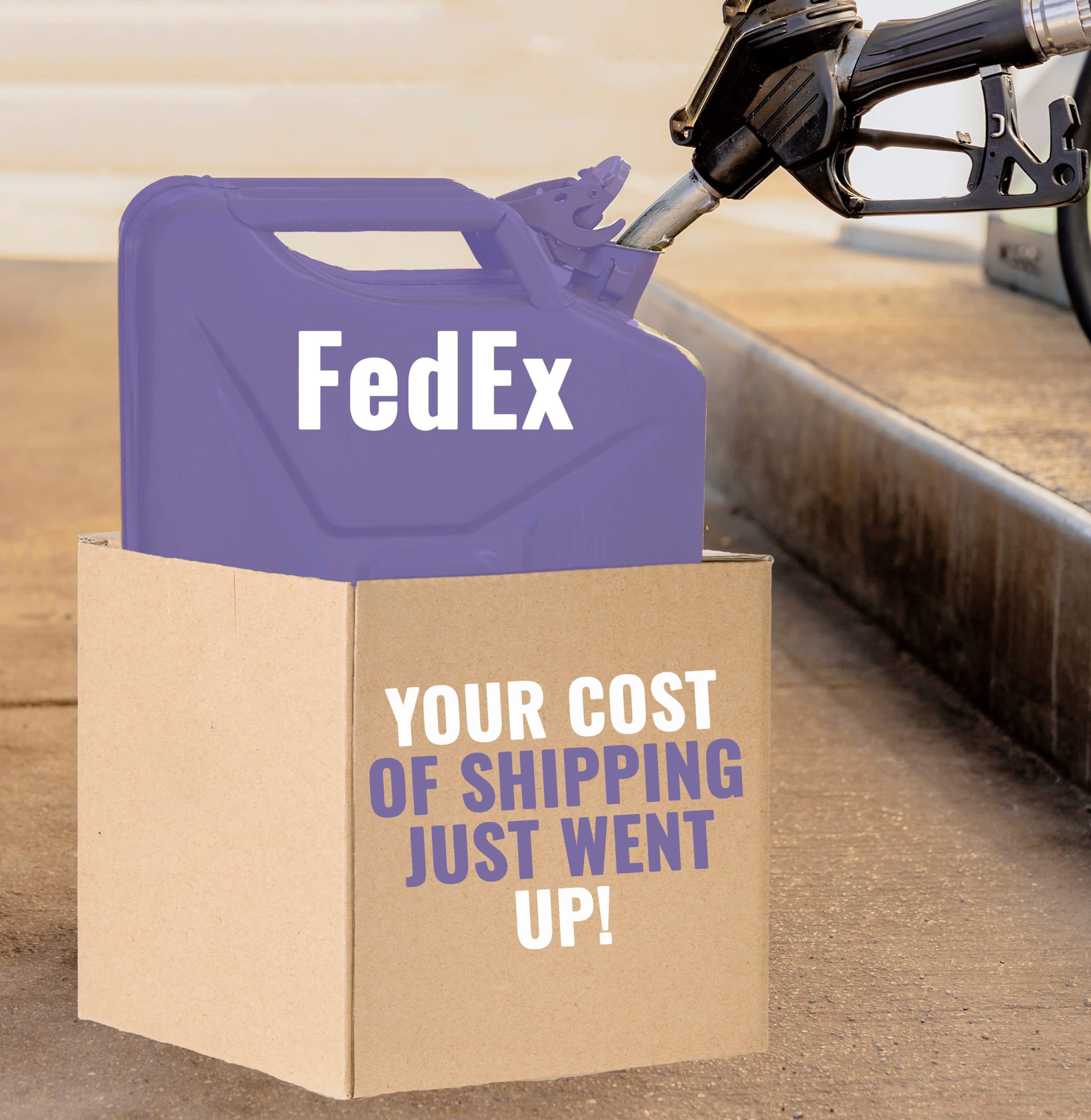 Gas Can inside a box.