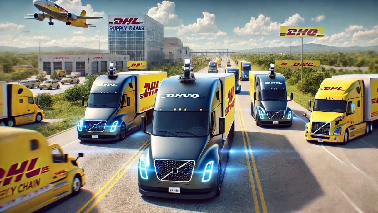 DHL Launches Autonomous Truck Operations with Volvo in Texas