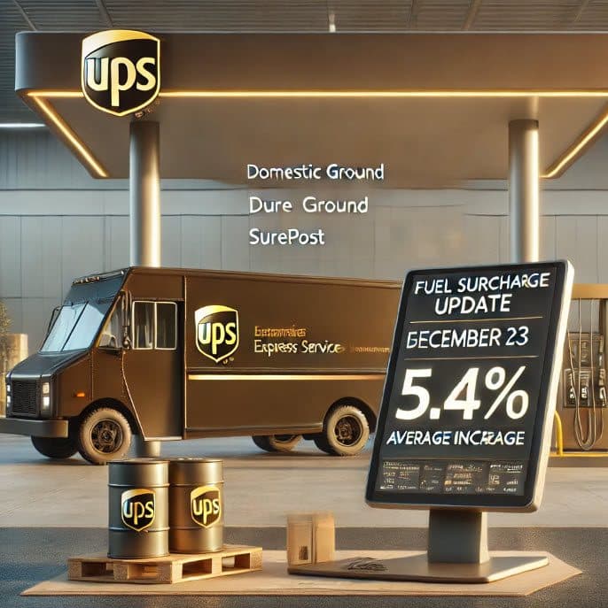 UPS Fuel Surcharge Adjustment