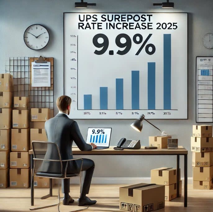 UPS SurePost Enormous Rate Increase in 2025