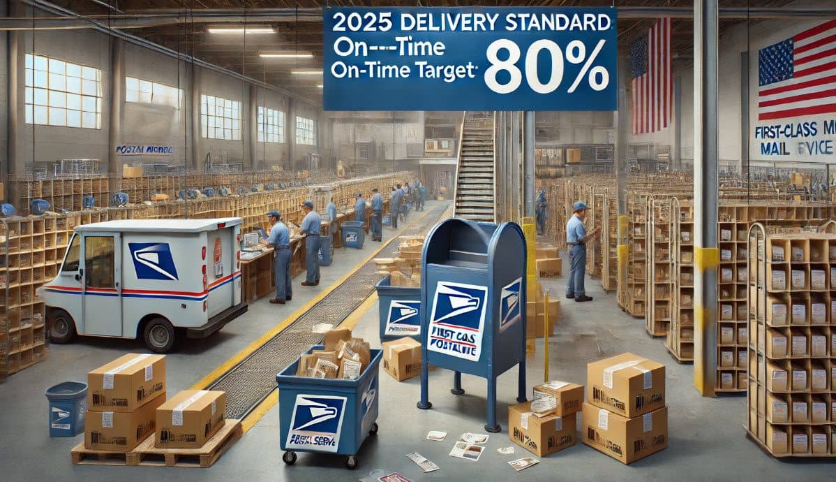 USPS Lowering On-Time Delivery Targets in 2025