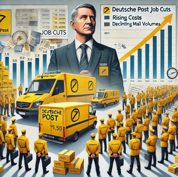 Deutsche Post to Cut 8,000 Jobs