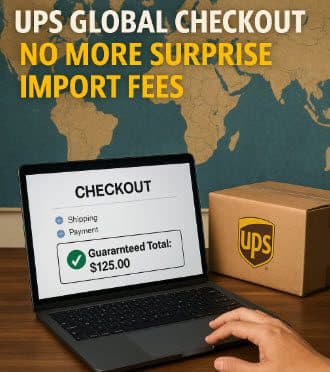 UPS Launches Global Checkout
