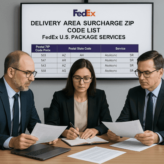 DAS ZIP codes are changing at FedEx