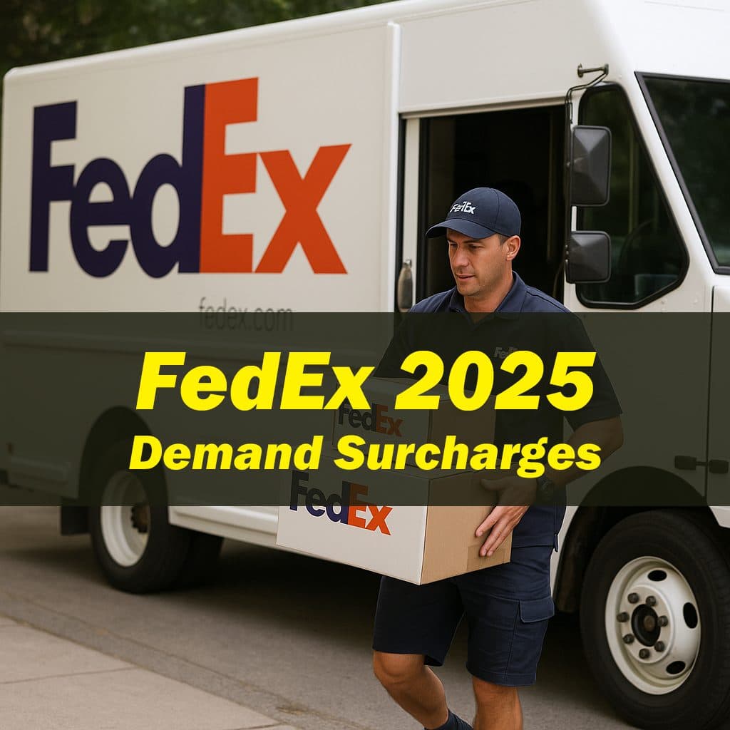 FedEx 2025 Peak Season Surcharges Announced