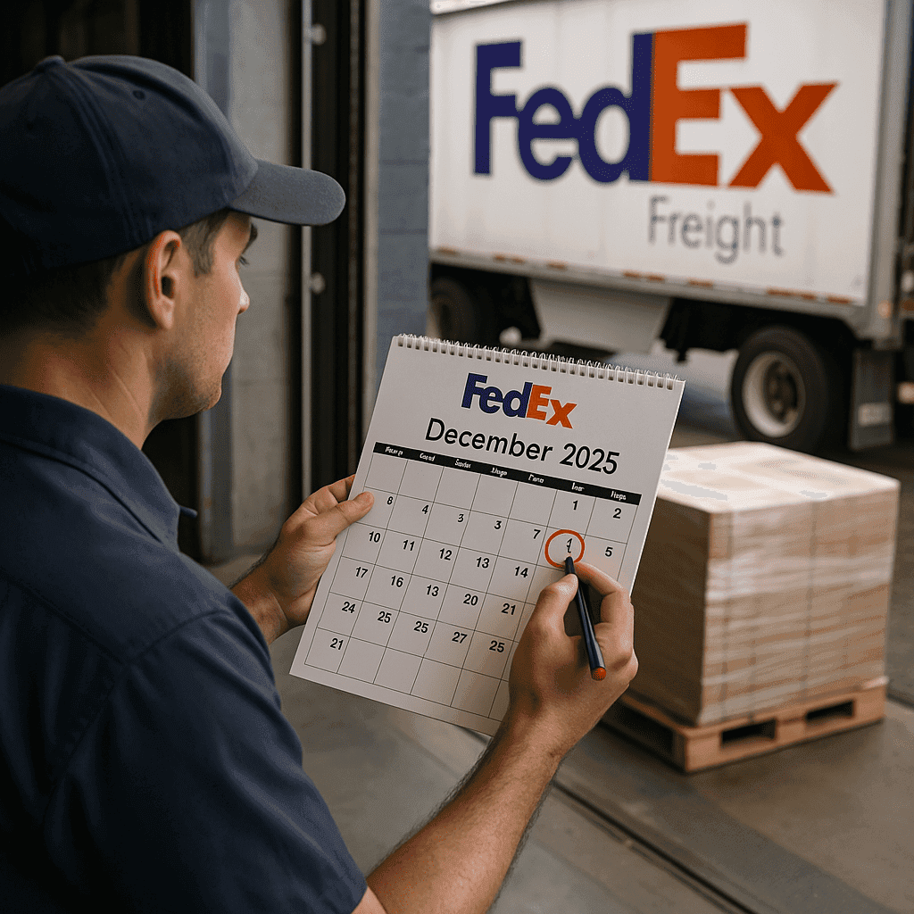 FedEx Freight Delays NMFC Enforcement Until December 1