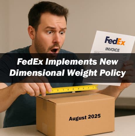 FedEx Adjust Dimensional Weight Policy – August 2025