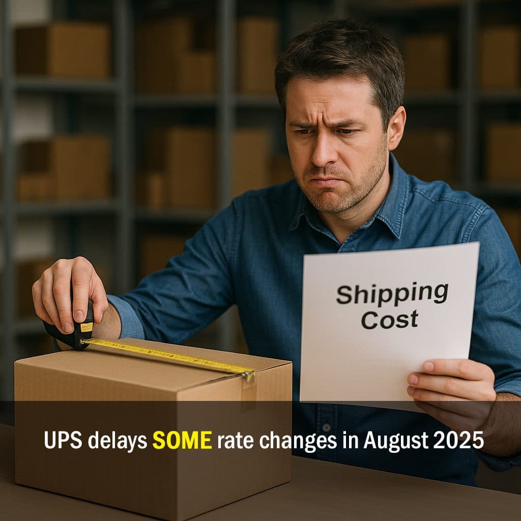 UPS Delays Key Rate Change Updates