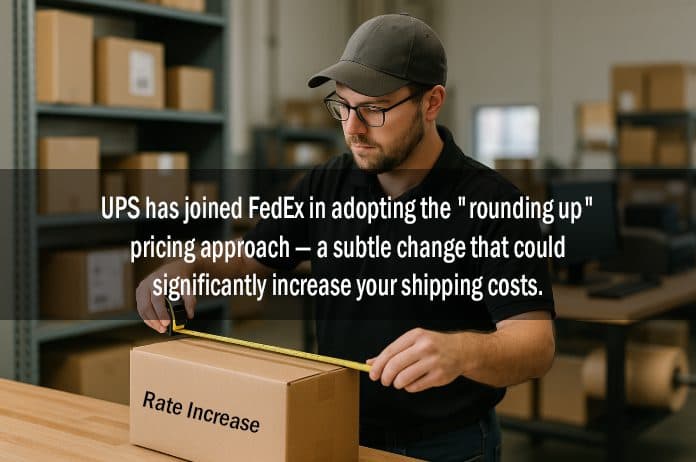 UPS Follows FedEx by Rounding Up Package Dimensions