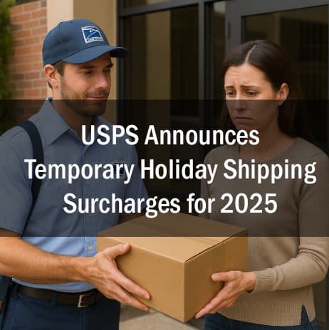 USPS Announces Temporary Holiday Shipping Surcharges for 2025
