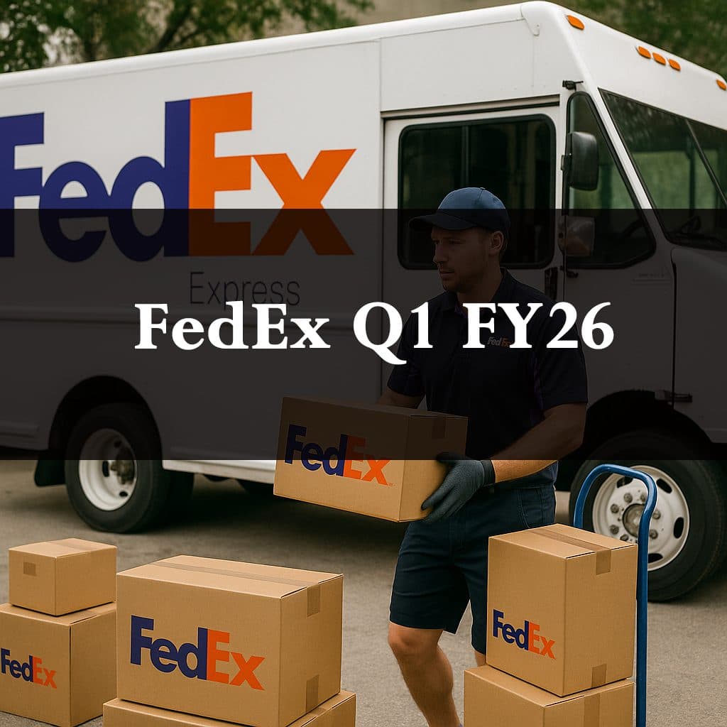 FedEx Posts Growth in Q1 FY26