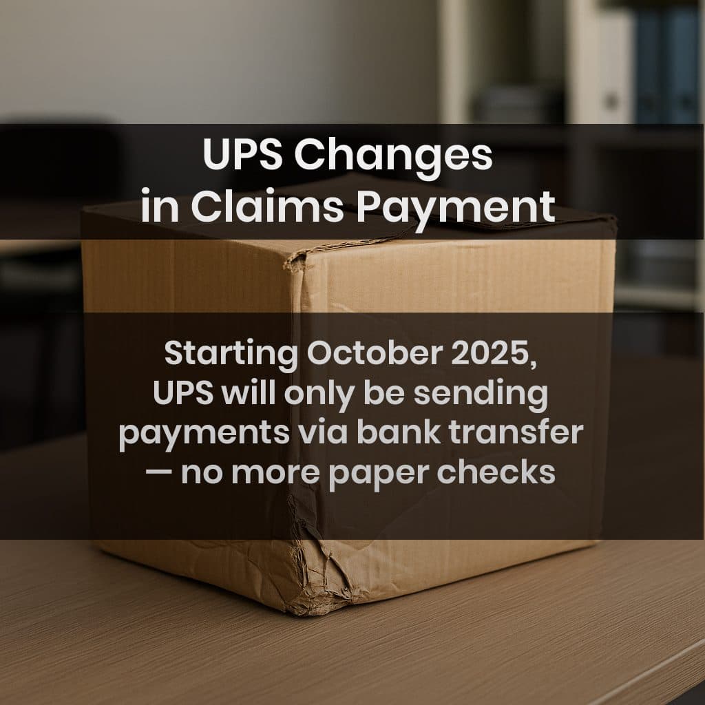 UPS Claims & Related Policy Updates