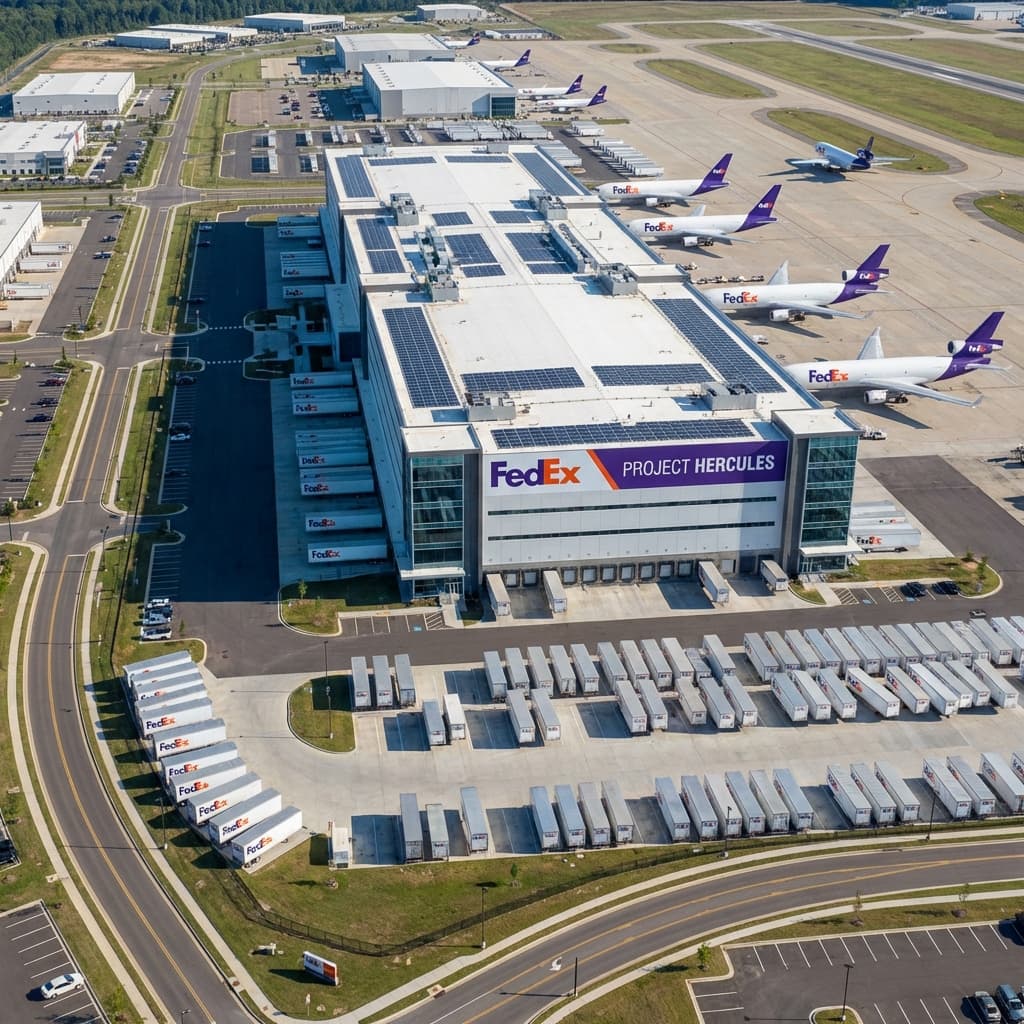 FedEx Plans New Memphis Sorting Facility