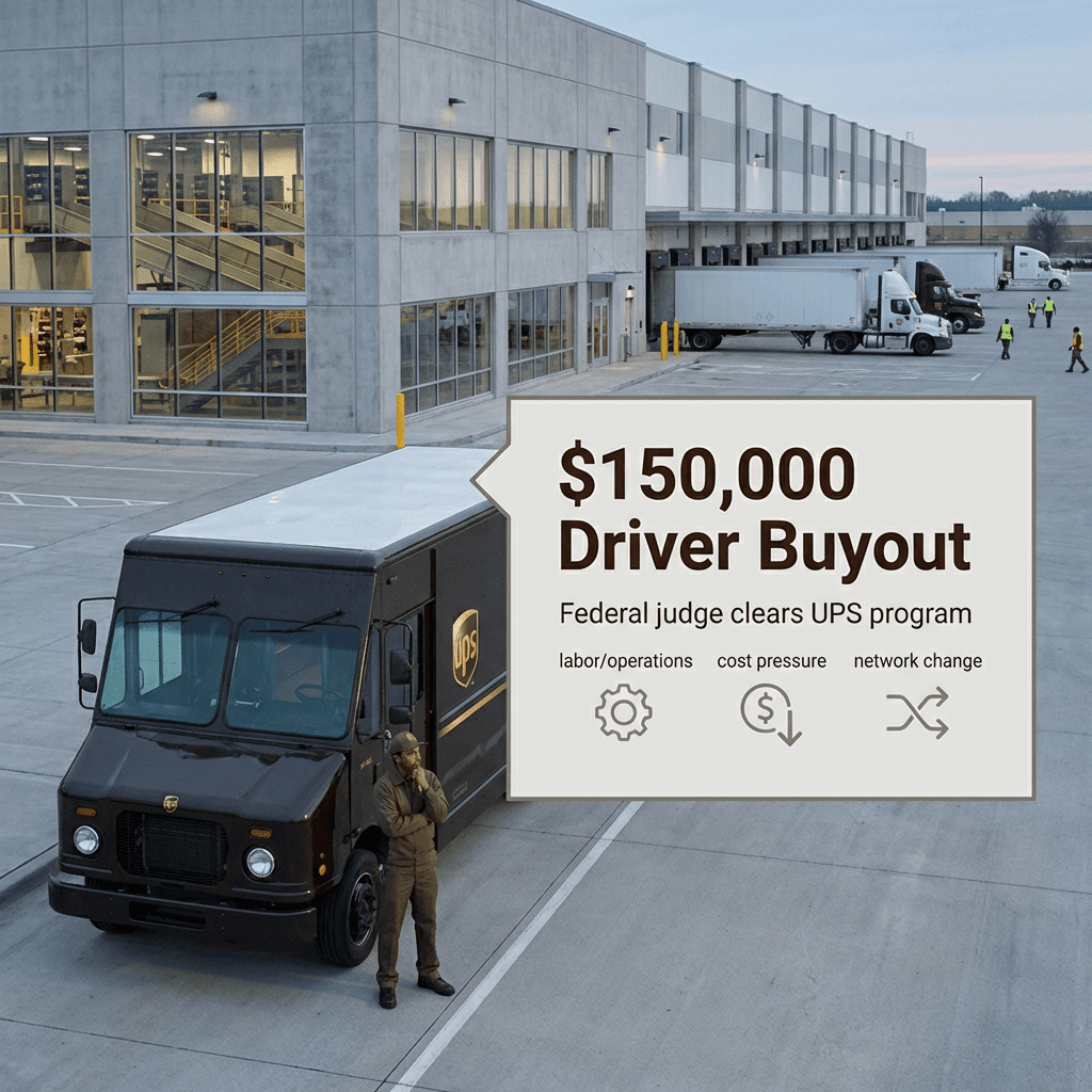 UPS Driver Buyout Legal Rulings and Updates