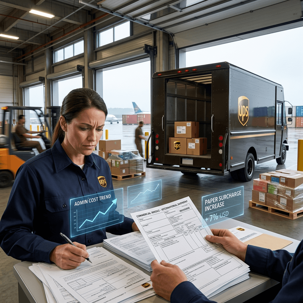 ups paperless surcharge